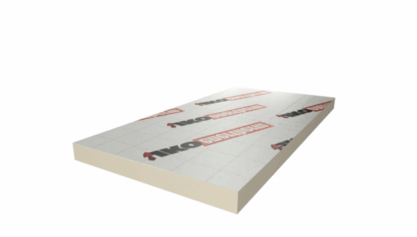 IKO PIR 120mm 2-zijdig aluminium 120x60 RD:5,45 0,72m²